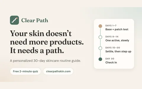 Clear Path: your skin does not need more products, it needs a path