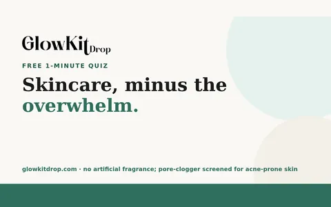 Glow Kit Drop: skincare, minus the overwhelm